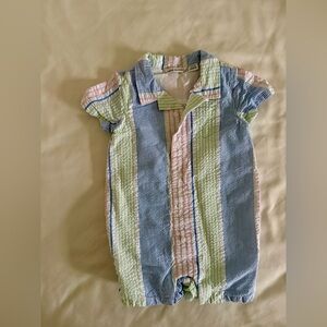 Striped Baby Romper 3-6mo